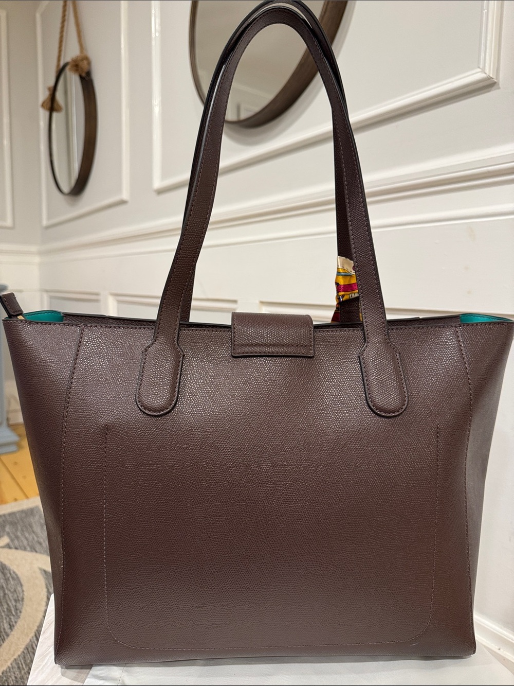 TOUS Bag Funny Tote Large Brown Bag Sold Out Online NWOT - Picture 9 of 17